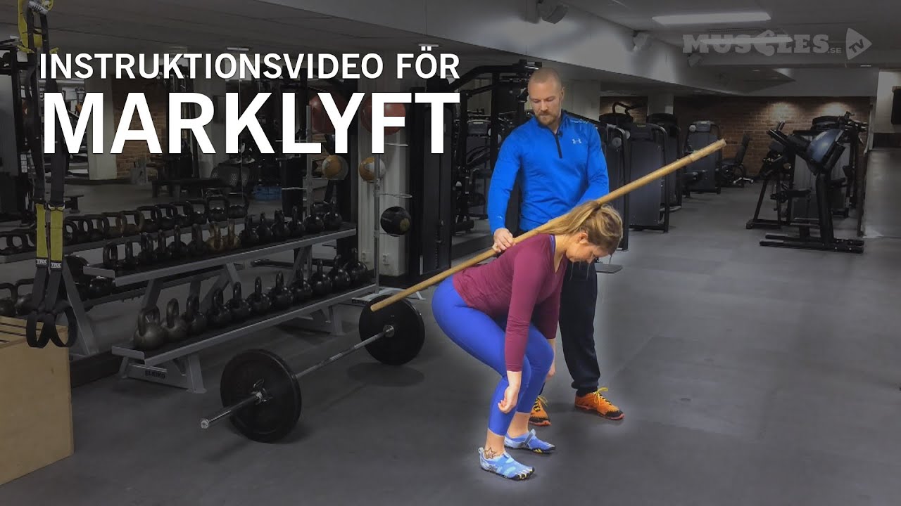 Instruktionsvideo för marklyft