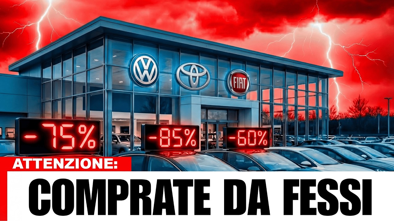 Le 7 Auto che NESSUNO Vuole in Italia! Ecco PERCHÉ
