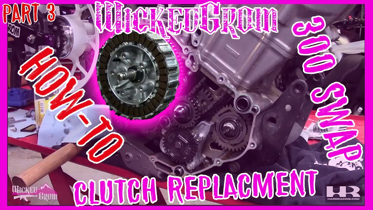 Honda Grom 300 Swap | Part 3 - CB300F Clutch Install w/ Springs
