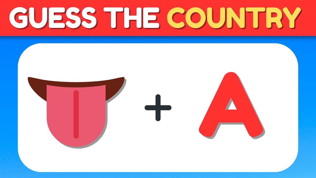 Guess The Country By Emoji Challenge 🌍🧠