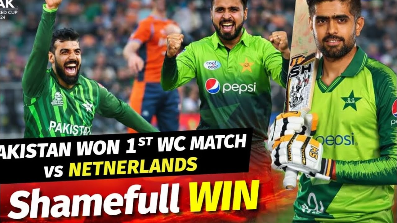 Shampoo Levin Pakistan versus Netherland T20 world cup 2026 1st match highlight explained