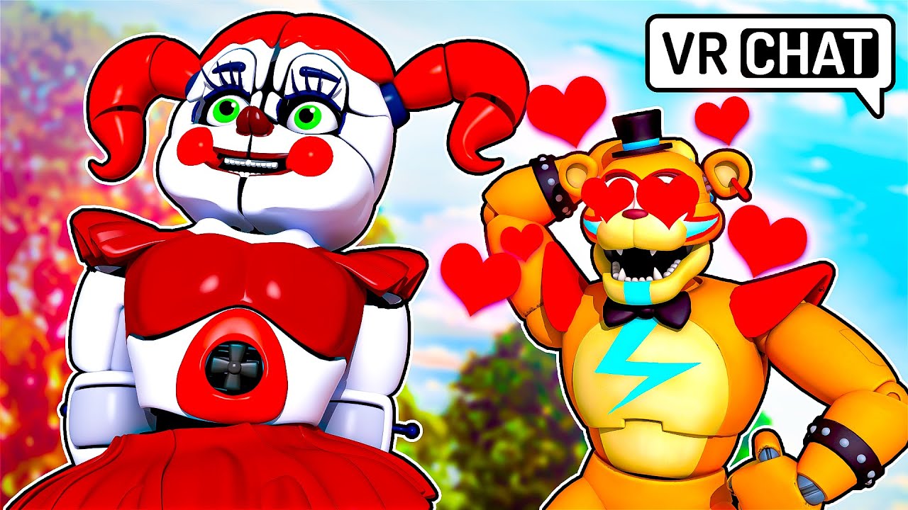 Circus Baby and Glamrock Freddy Play Truth Or Dare VRCHAT