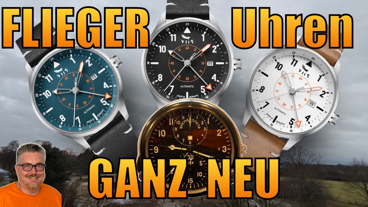 Viis - Moderne Fliegeruhren - interessante Geschichte