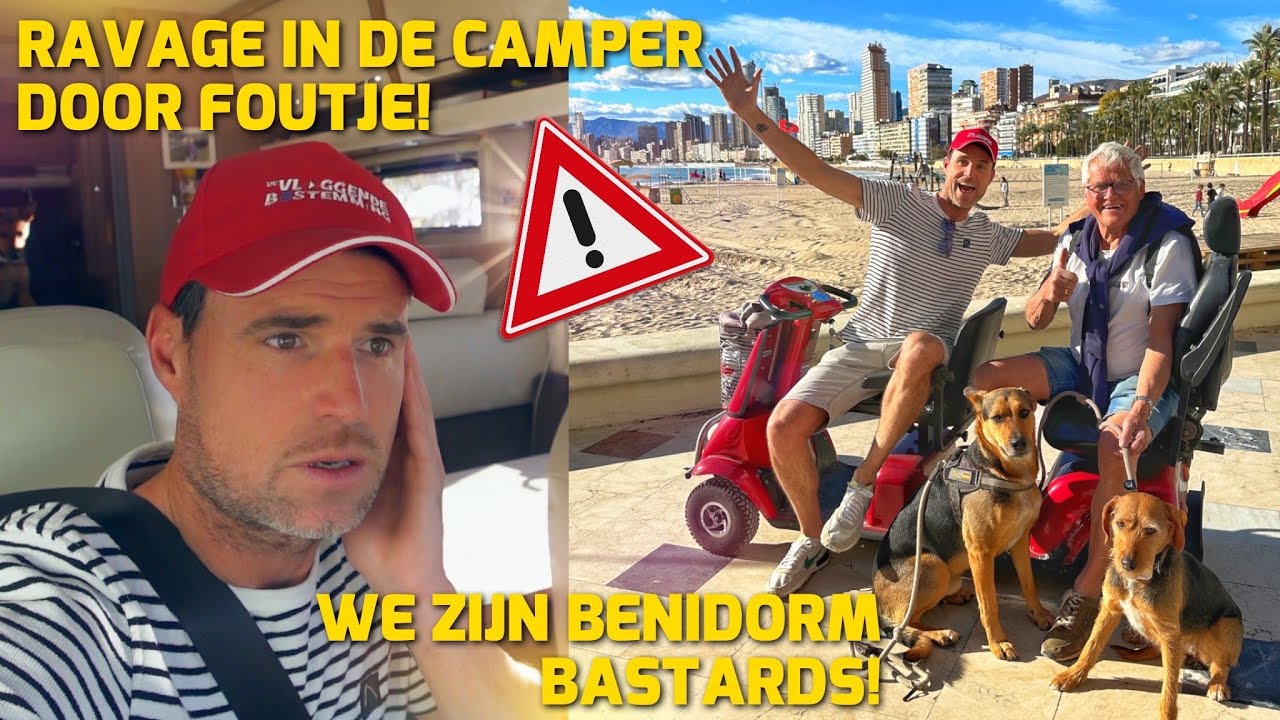 RAVAGE IN DE CAMPER DOOR FOUTJE! WE ZIJN BENIDORM BASTARDS! #150