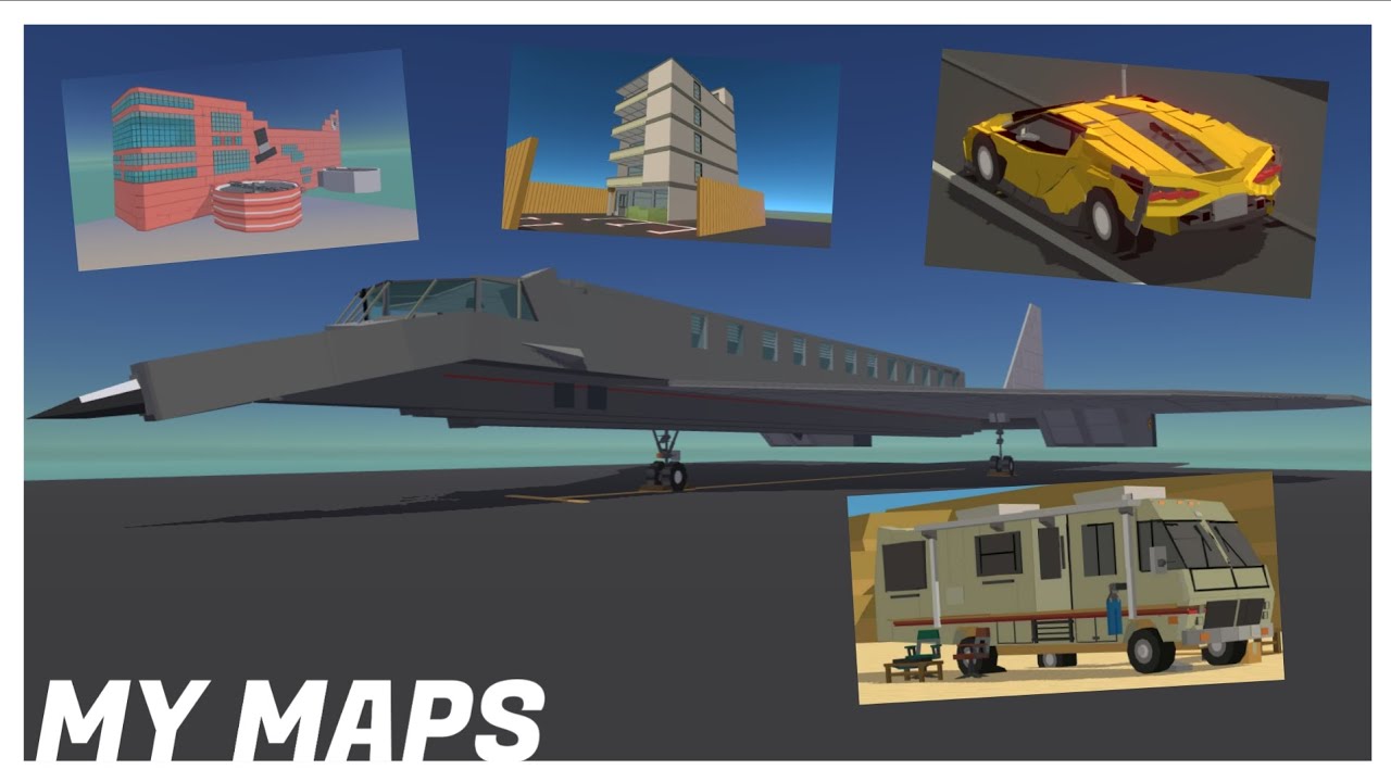 My Incomplete or Abandoned Maps in ssb2 | Simple Sandbox 2