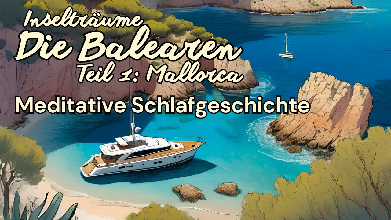 Inselträume: Mit der Yacht um die Balearen (1) Mallorca | Einschlafgeschichte für Erwachsene 💤✨🌛