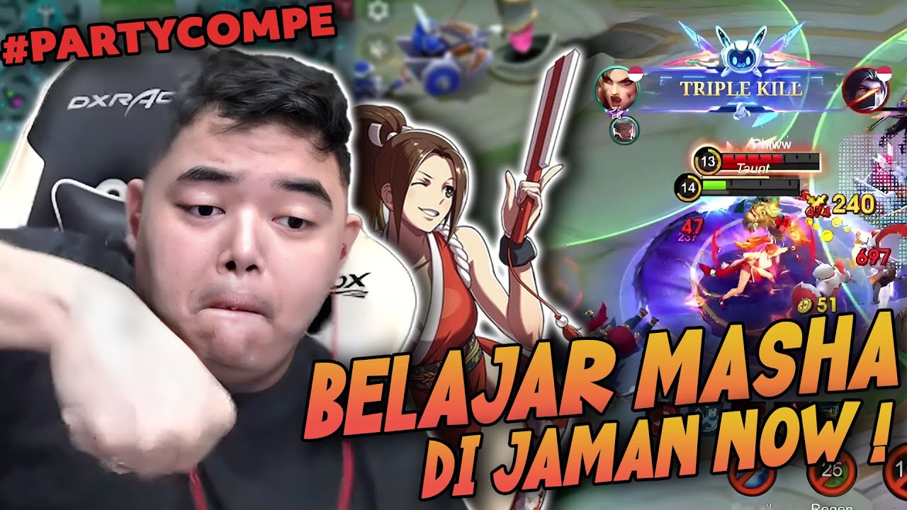 SINI GW KASIH TAU CARA MAIN MASHA DI JAMAN NOW !! DIJAMIN AUTO WS !! #MLBB