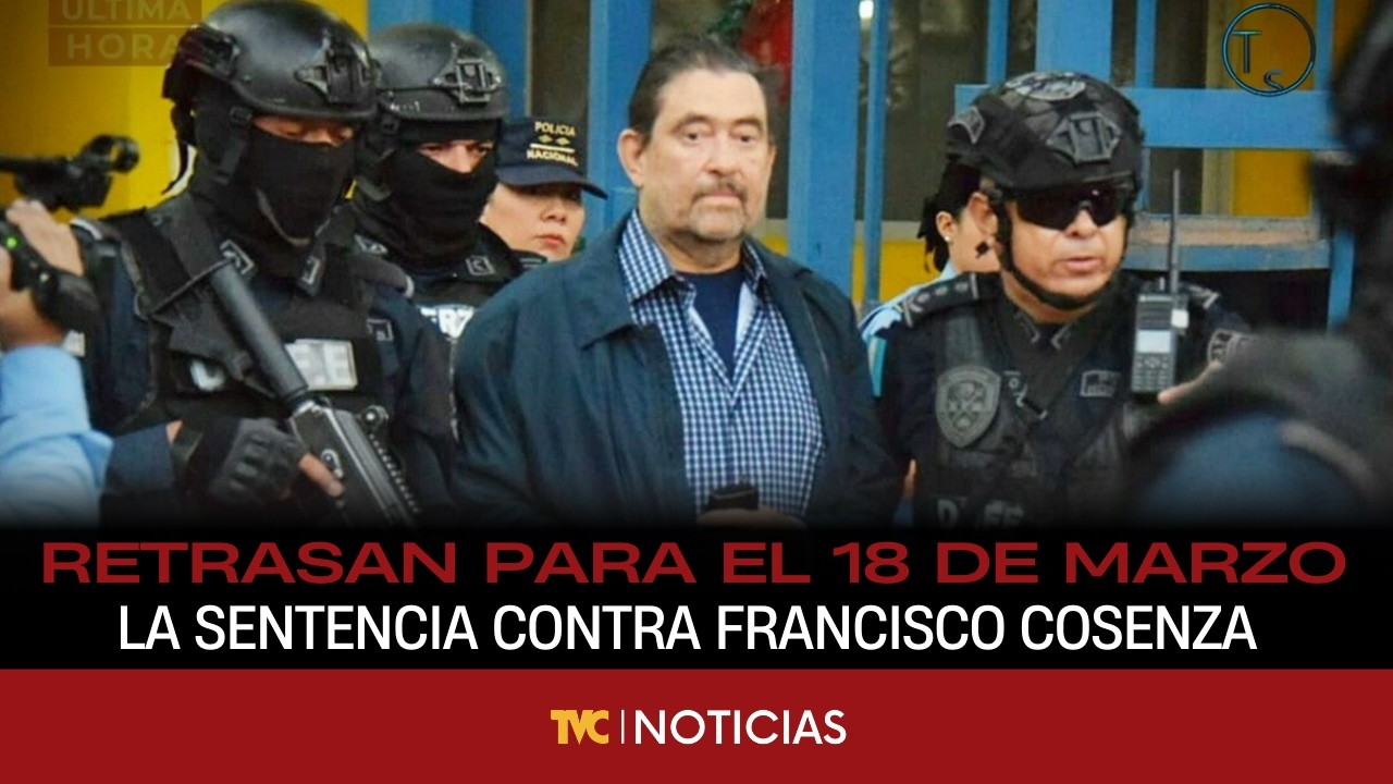 Retrasan para el 18 de marzo la sentencia contra Francisco Cosenza, exdirector ejecutivo