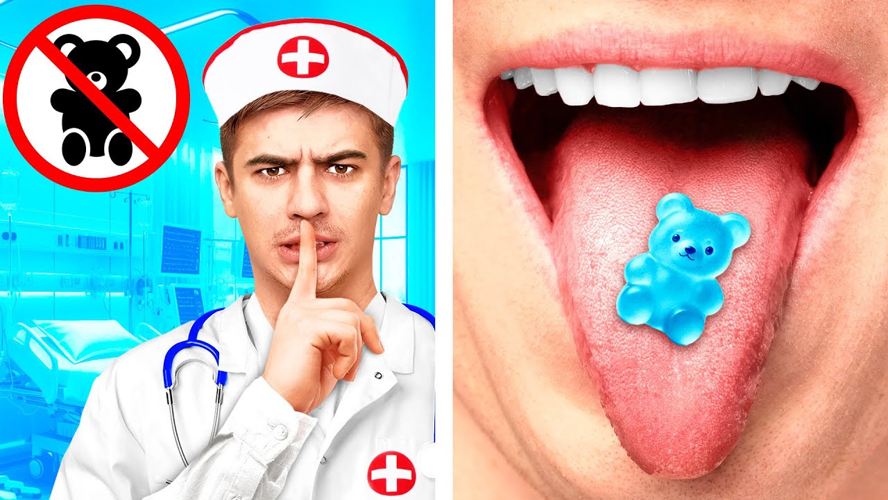 10 Способов Пронести СЛАДОСТИ в БОЛЬНИЦУ !