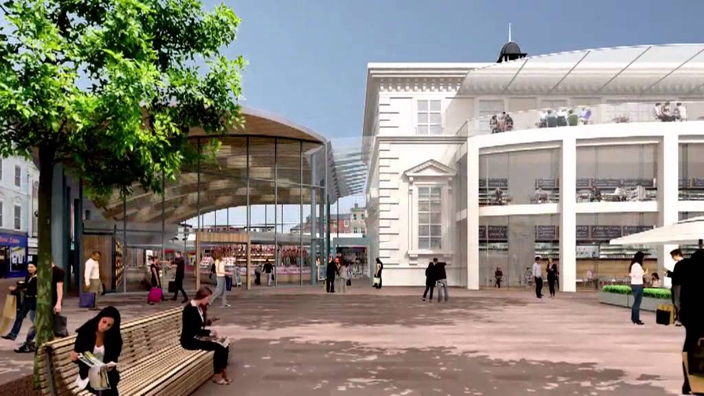 Leicester Market proposed redevelopment walk-through video
