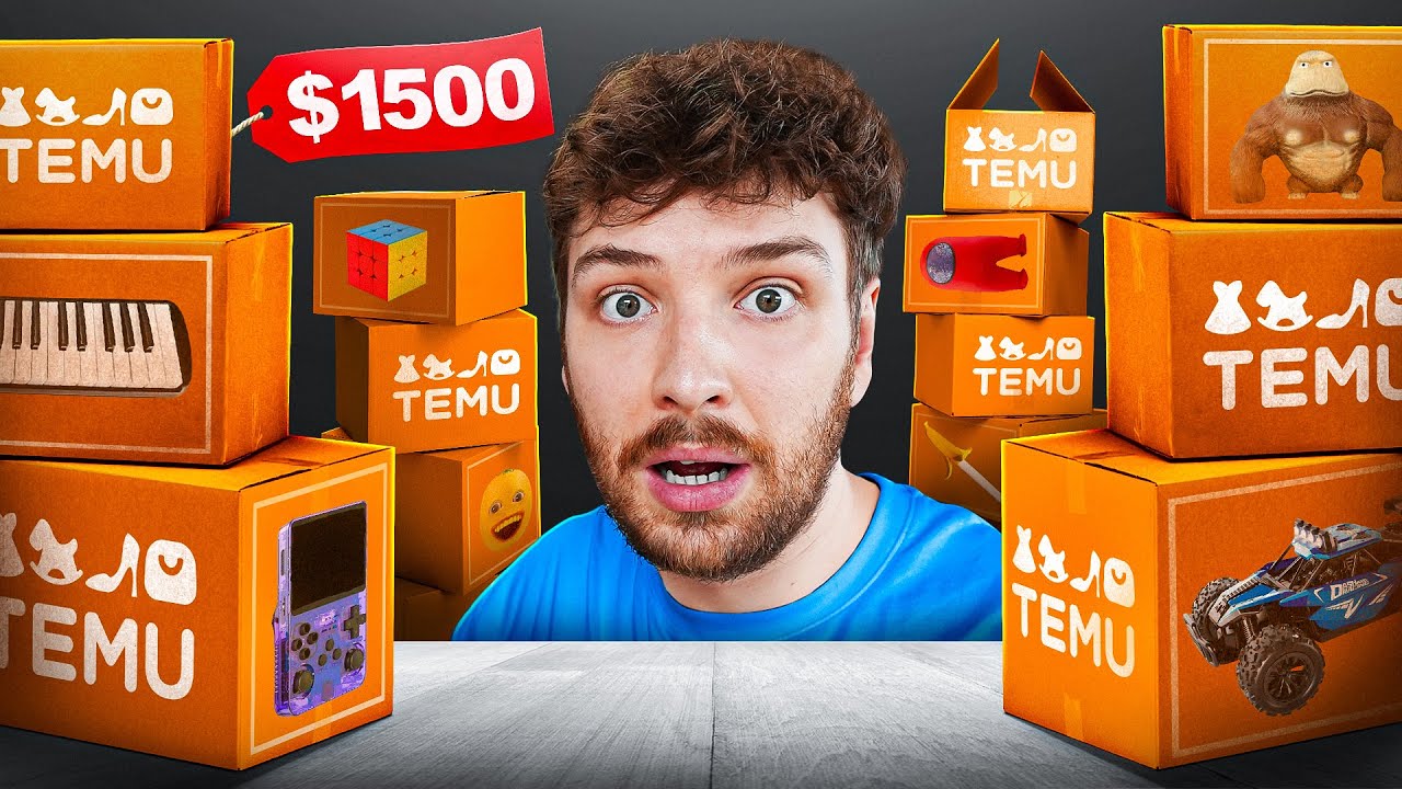 I Opened $1,500 Worth of Scam Temu Products...