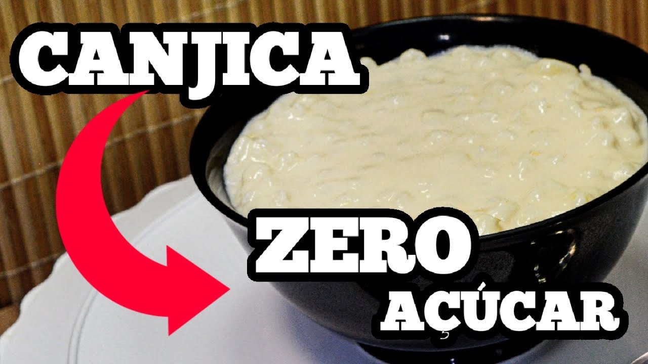 Canjica cremosa Fit [ ZERO Açúcar ]  Canjica Diet