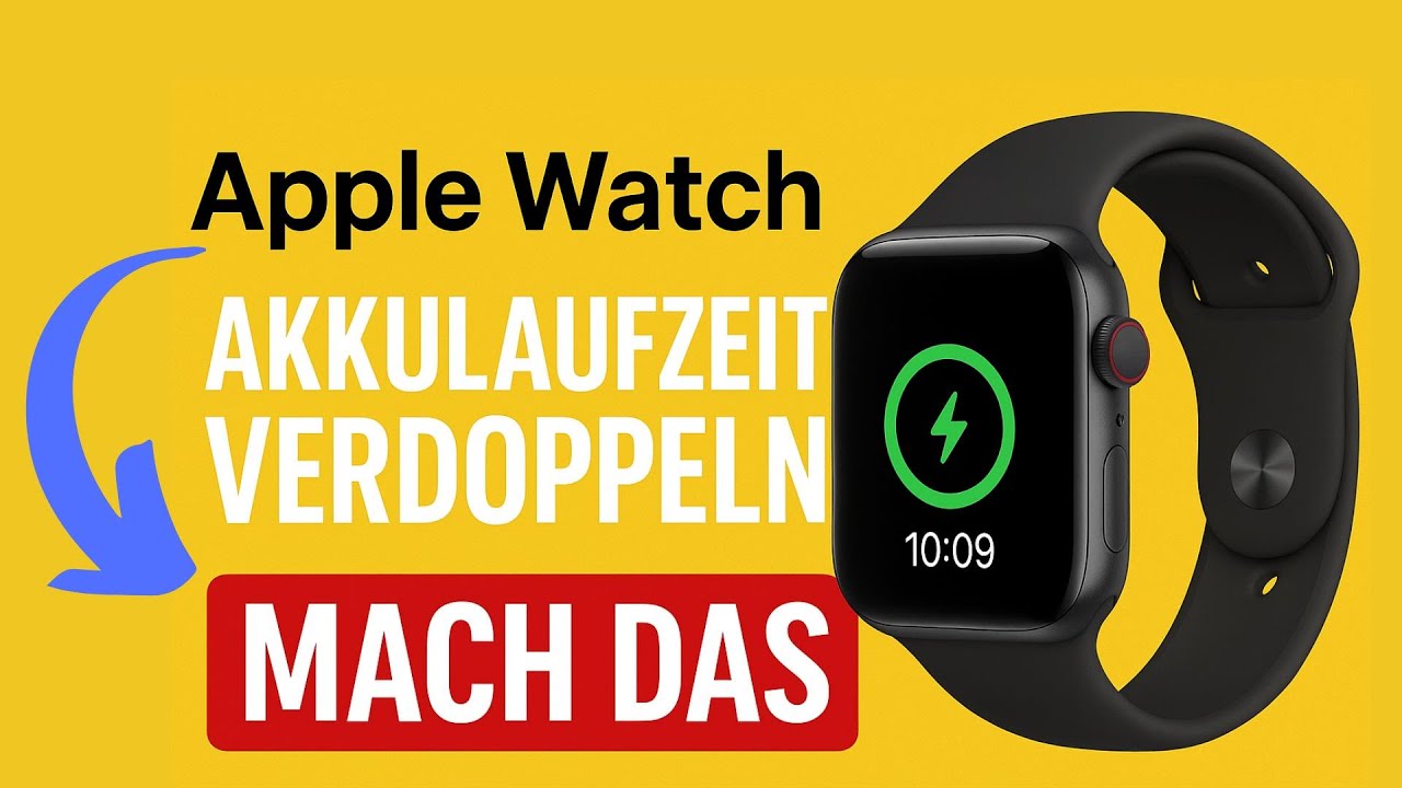 🔋 Apple Watch Akkulaufzeit verdoppeln – So aktivierst du den Stromsparmodus!  #stromsparmodus