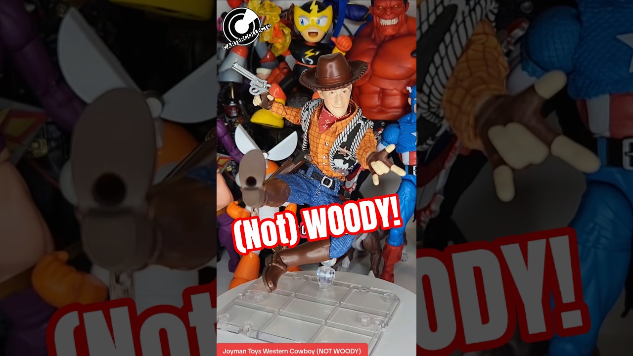 Woody Toy Story Joyman Toys Action Figure Review! #woody #toystory #actionfigures