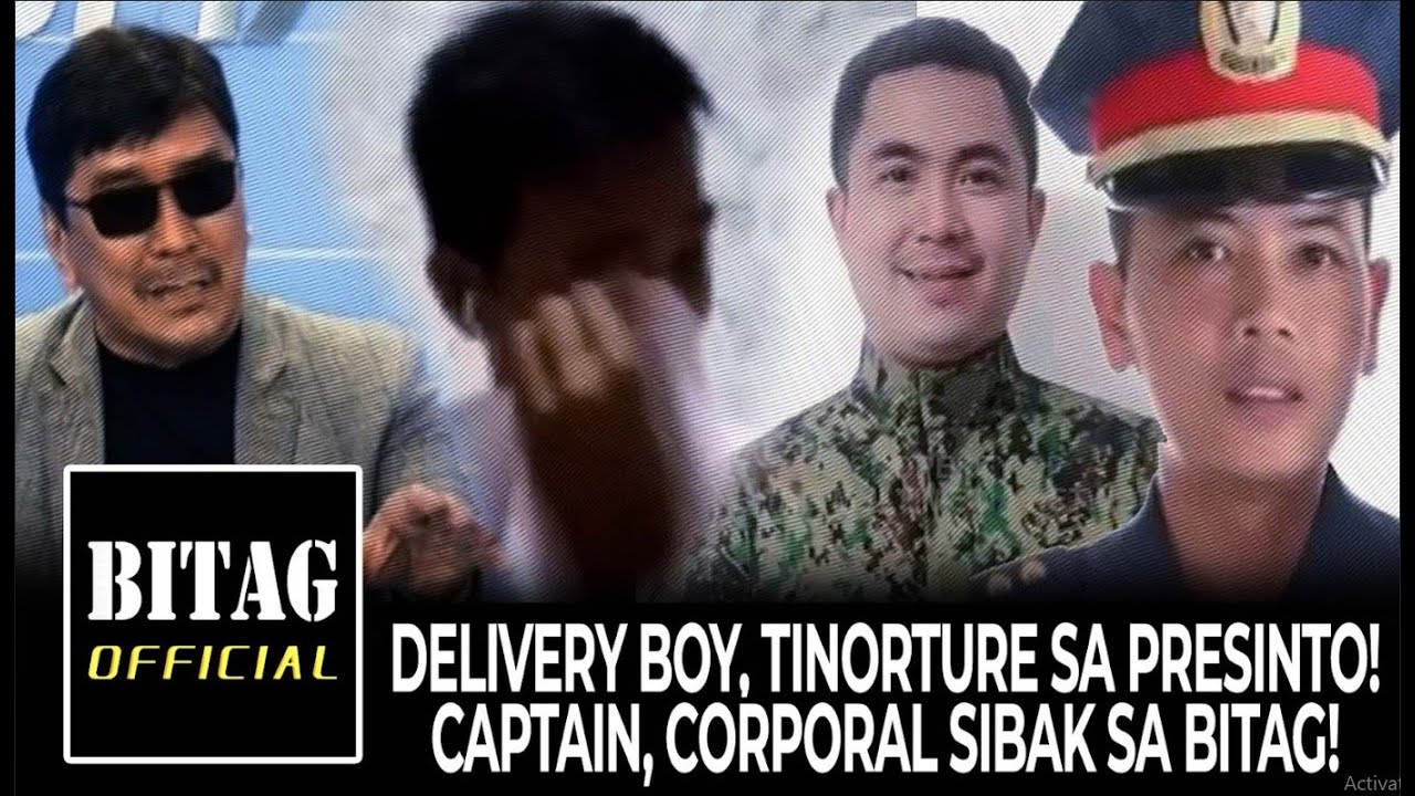 DELIVERY BOY, TINORTURE SA PRESINTO! CAPTAIN AT CORPORAL, SIBAK SA BITAG!
