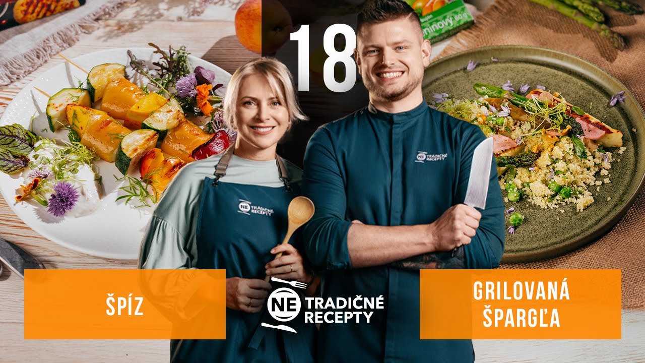 #18 Grilovaná špargľa a Špíz (Ne)tradičné recepty COOP Jednoty