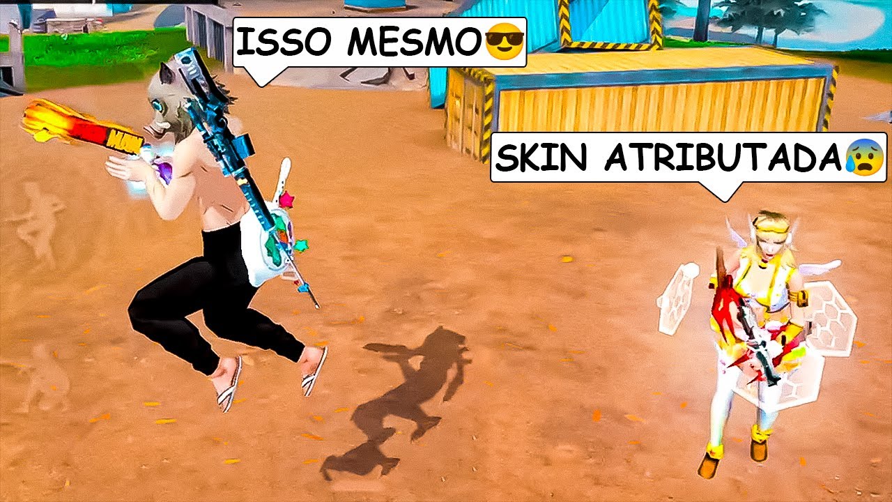 Fui Pro Rushadão Solo vs Squad Com a Nova Skin Atributada do Hinosuke - Free Fire