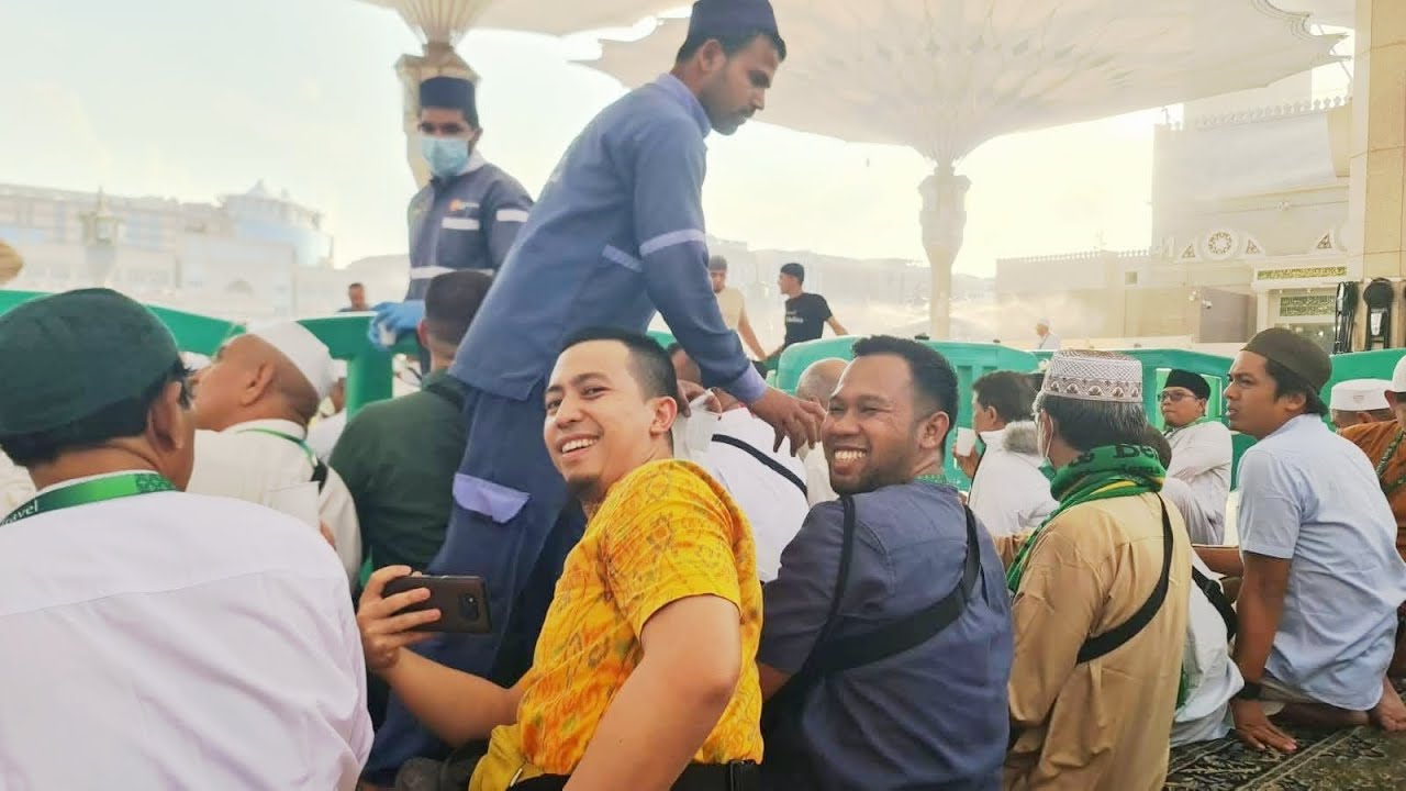 PROSES ANTRI MASUK RAUDHAH MASJID NABAWI - UMROH NOVEMBER PART 11