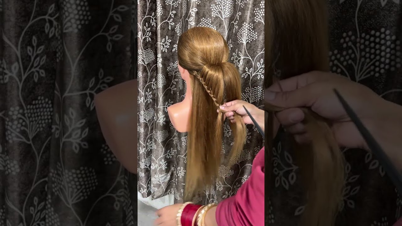 Live Half Up Frenchbraid Hairstyle