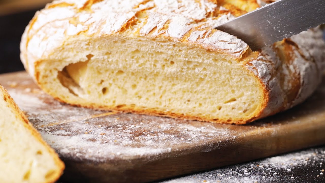 Easy 5 Ingredient Artisan Bread Recipe
