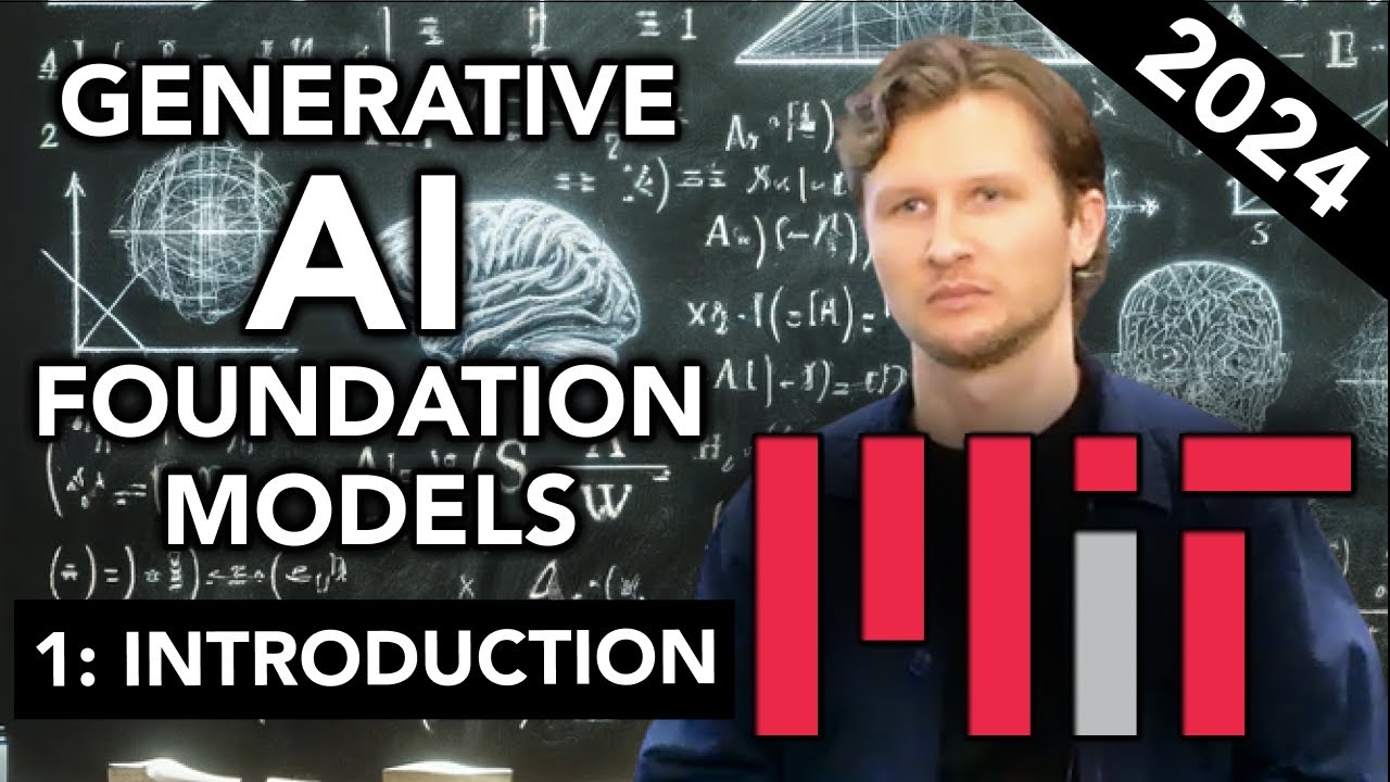 MIT 6.S087: Базовые модели и генеративный ИИ. ВВЕДЕНИЕ