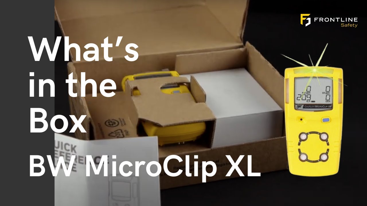 BW GasAlertMicroClip XL Unboxing: What's Inside the Box?