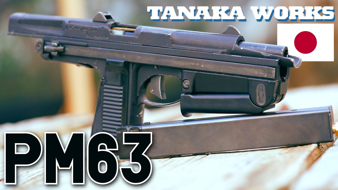 Tanaka PM63 / WZ63 RAK (The Rarest & Weirdest Airsoft Gun I've Filmed)