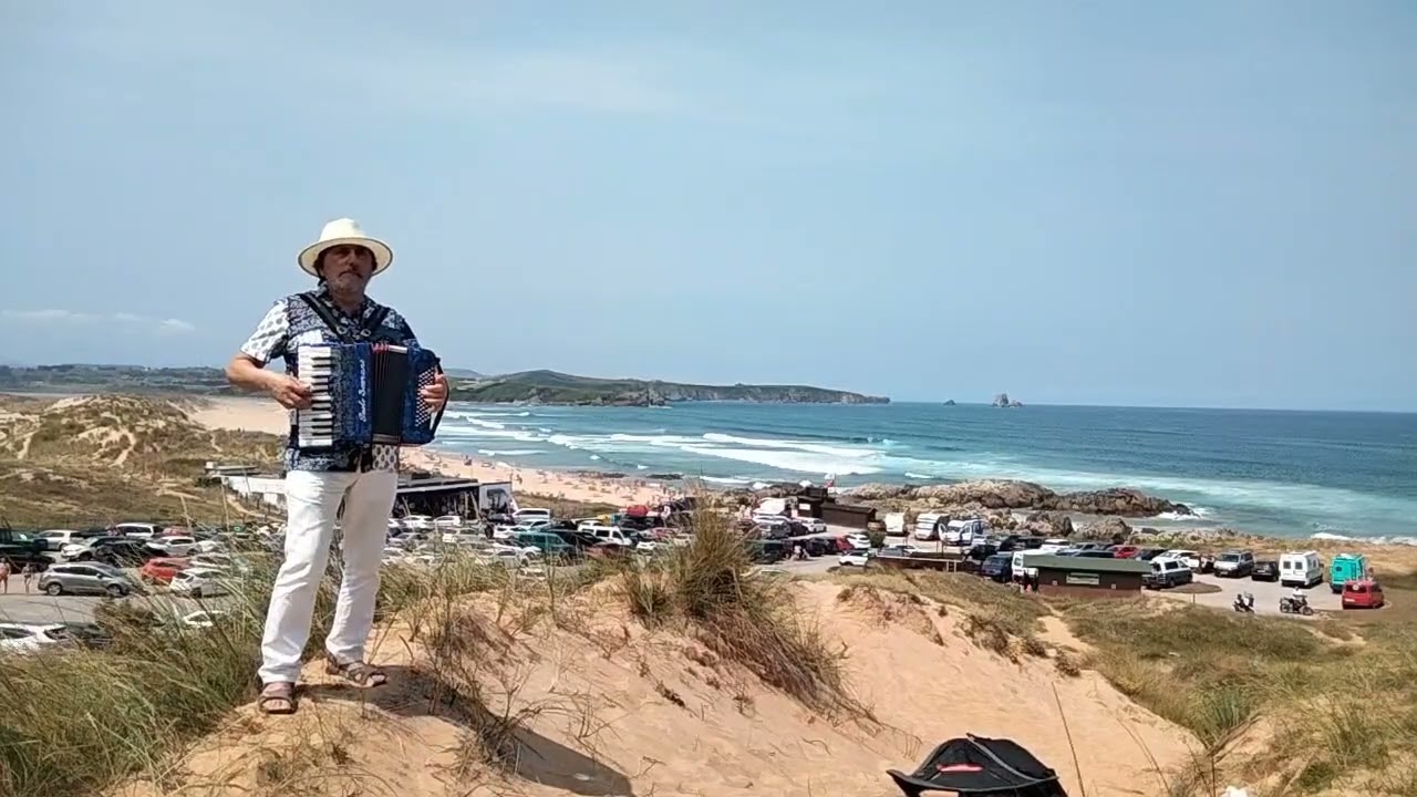 CONTIGO APRENDÍ - DE ARMANDO MANZANEROS - MEXICANO - DESDE LAS DUNAS DE LIENCRES - ESPAÑA .