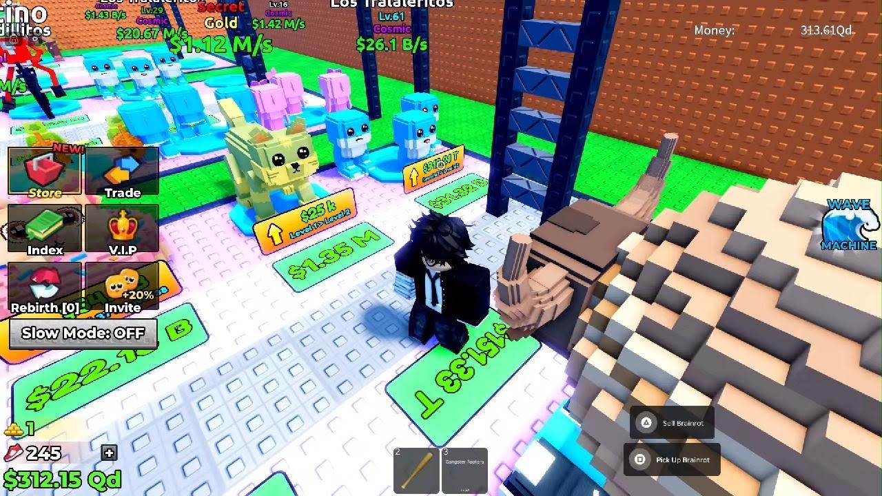 Playing escape tsunami for brainrot #foryou #roblox