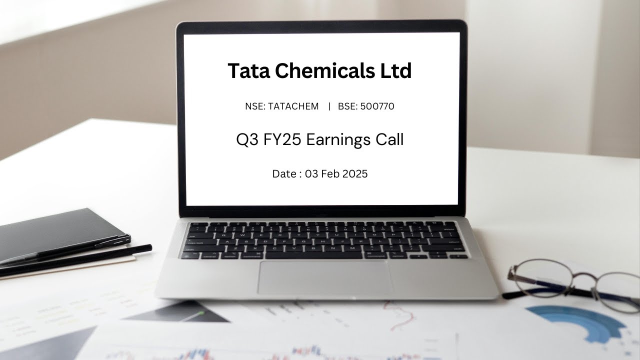 Tata Chemicals Q3FY25 Concall | Earnings Conference Call Q3 Results 2025 Latest Share News