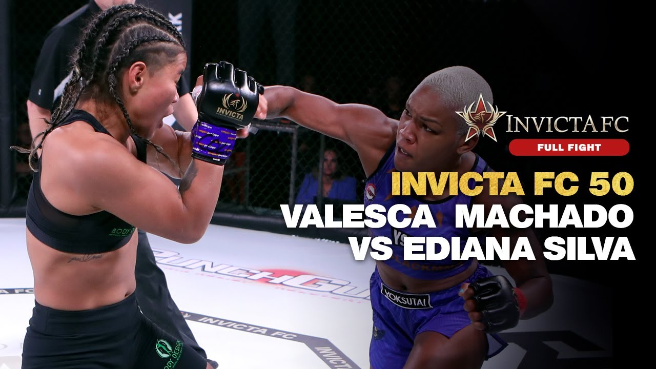 Full Fight | Brazilians battle as Valesca Machado takes on Ediana Silva | Invicta FC 50