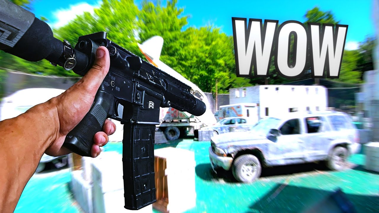 Этот пейнтбольный G*N такой точный!! Barrie Paintball и Airsoft Magfed Paintball