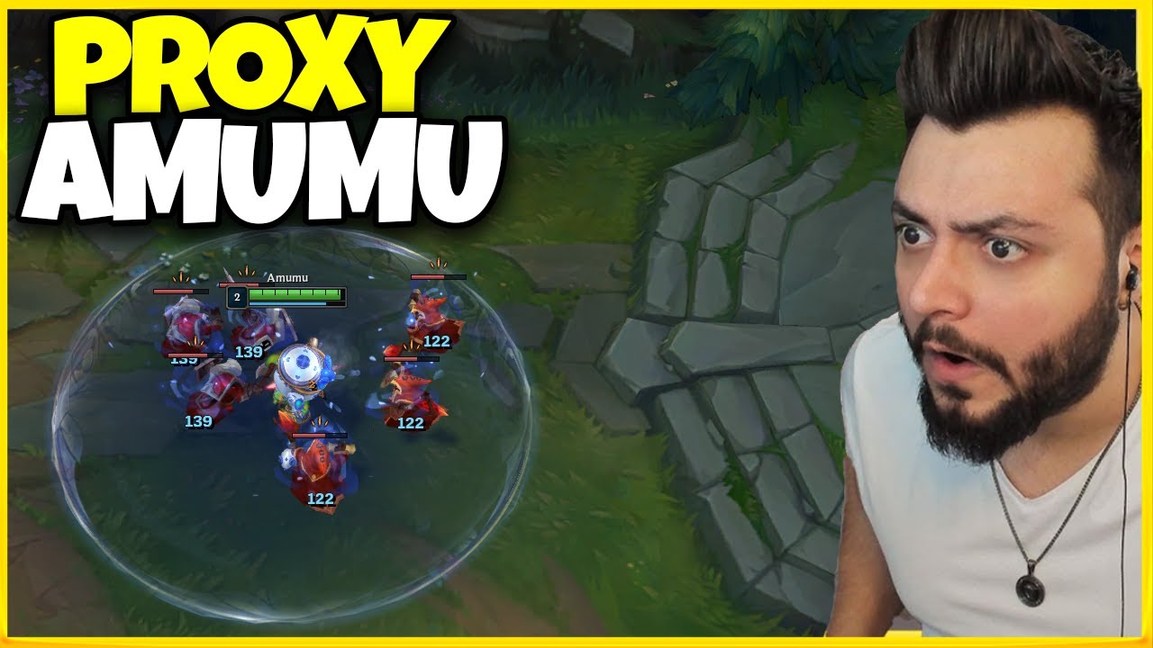 Yeni Meta Amumu Top Lane! Amumu Ağlayarak Proxy Yapıyor 😂
