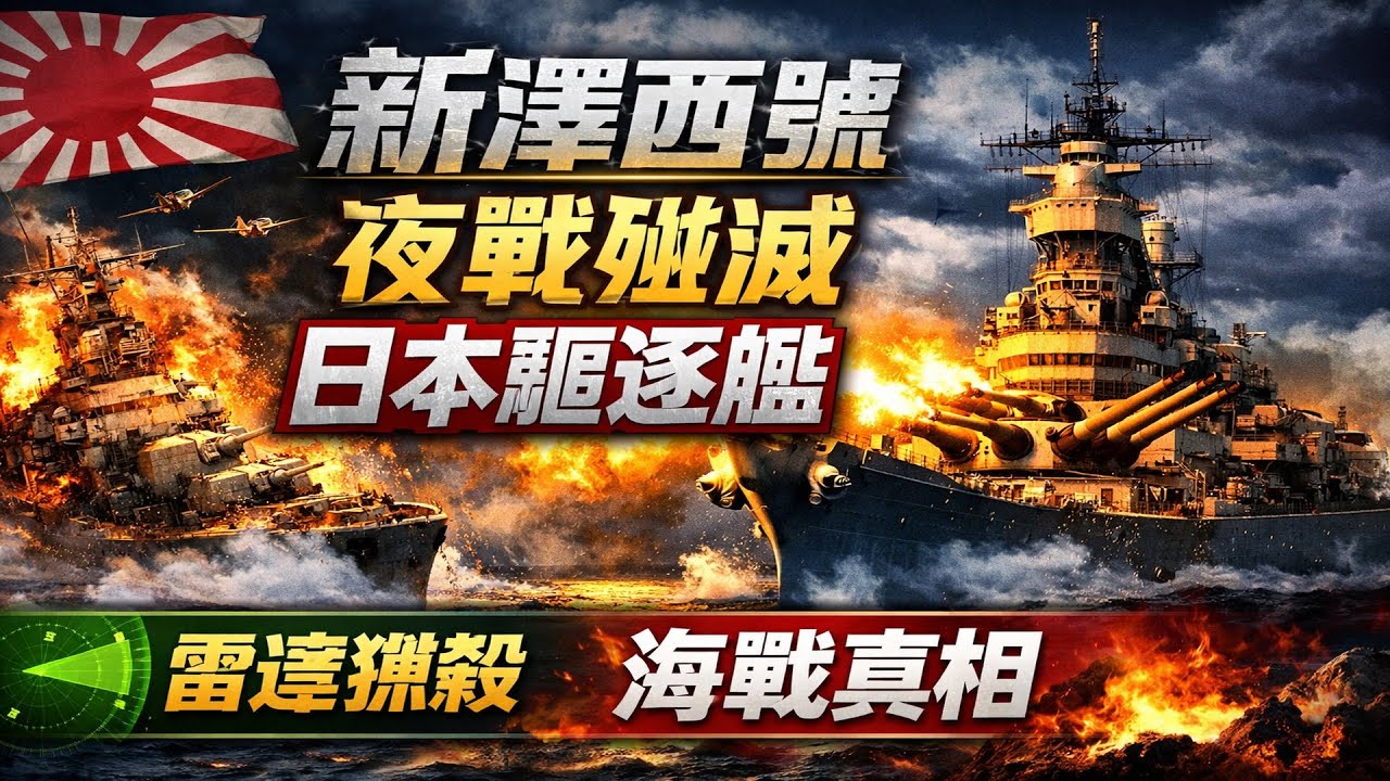 35,700碼外首輪跨射｜美軍雷達如何徹底終結日本海軍夜戰神話