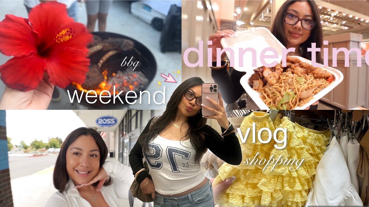 spend a busy weekend with me * BASICALLY SHOPPING AND COOKING *