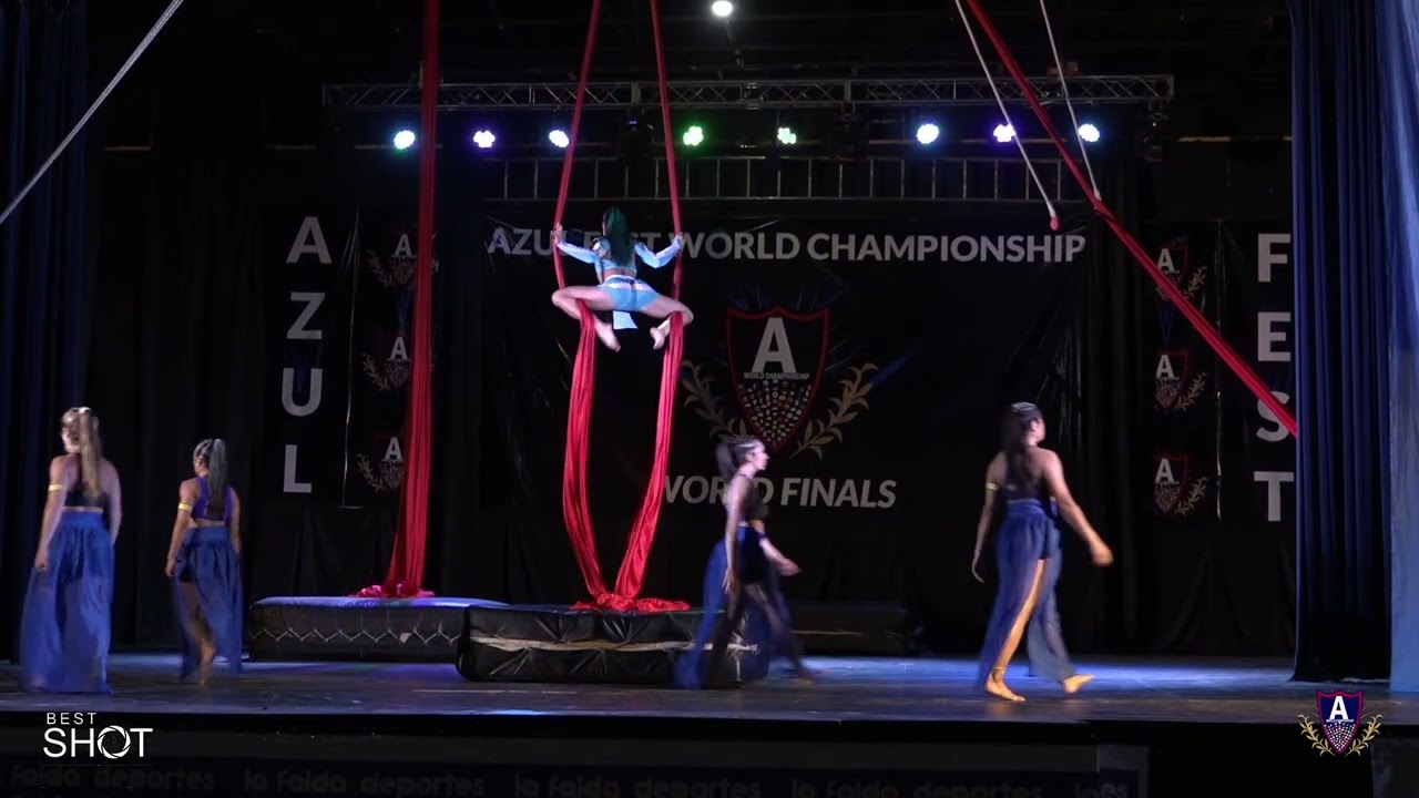 Azul Fest World Championship - Finales Mundiales de Artes Aereas - Yazmin Panunzio #aerialsilks