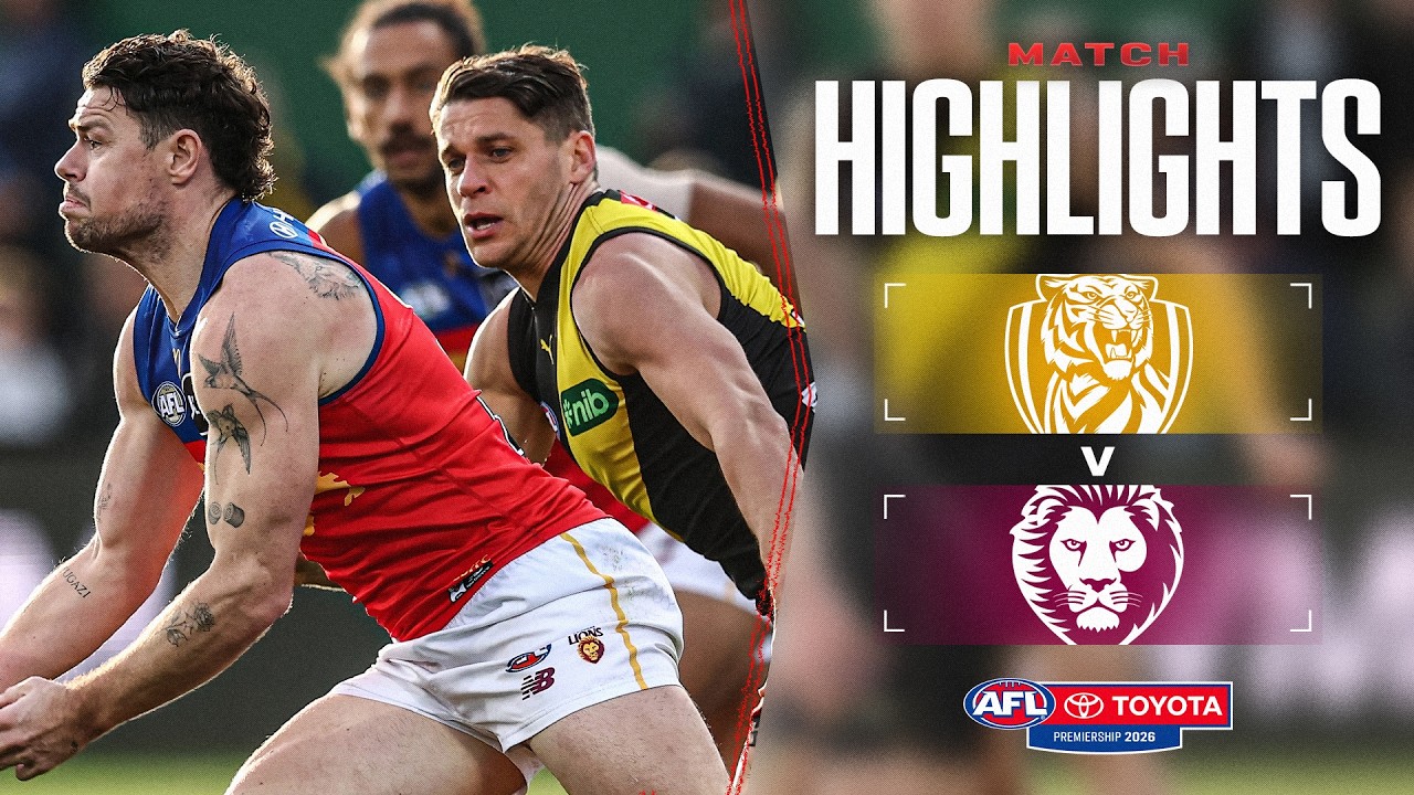 Richmond v Brisbane Lions Highlights | Round 14, 2026 | AFL