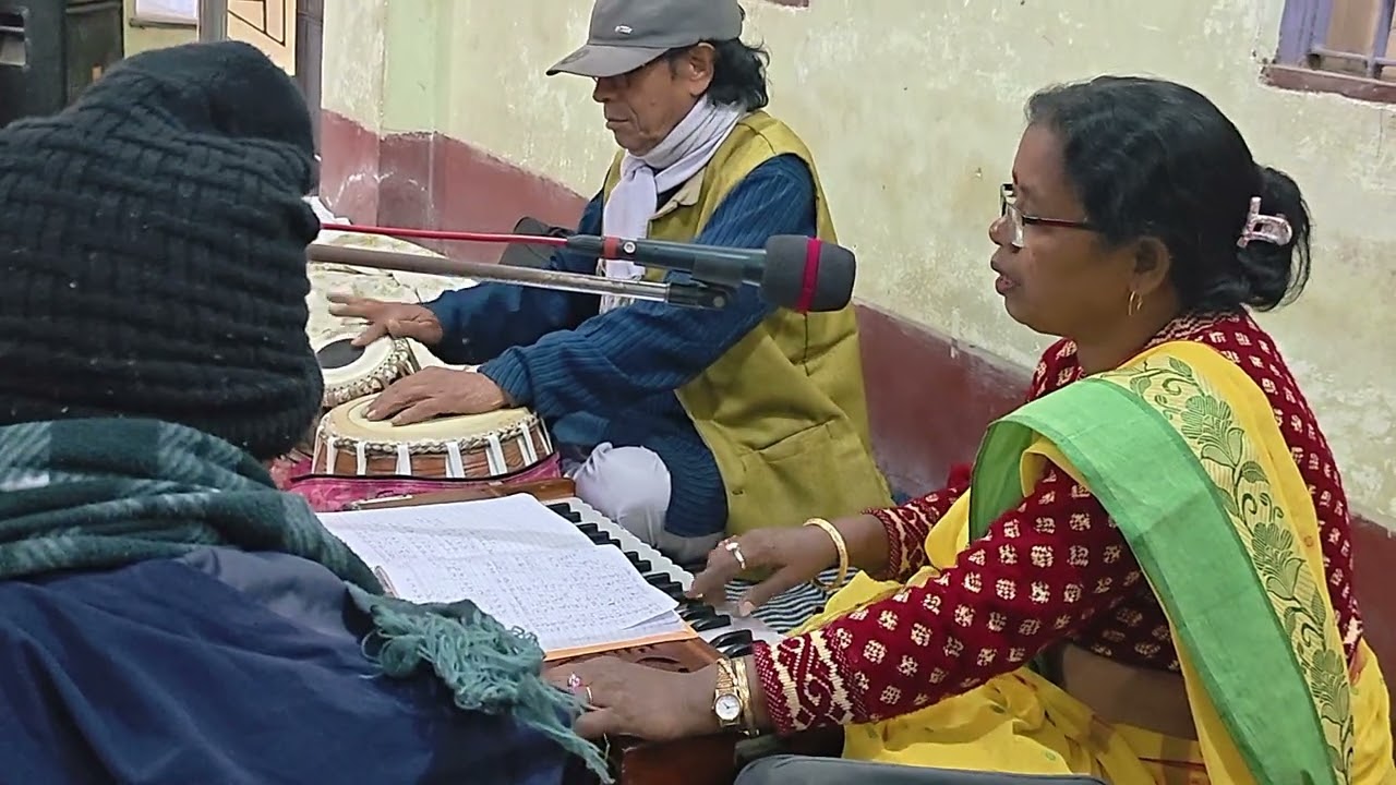 স্বামিজি বিবেকানন্দের জন্মতিথি উপলক্ষে আয়োজিত অনুষ্ঠানে - গান 