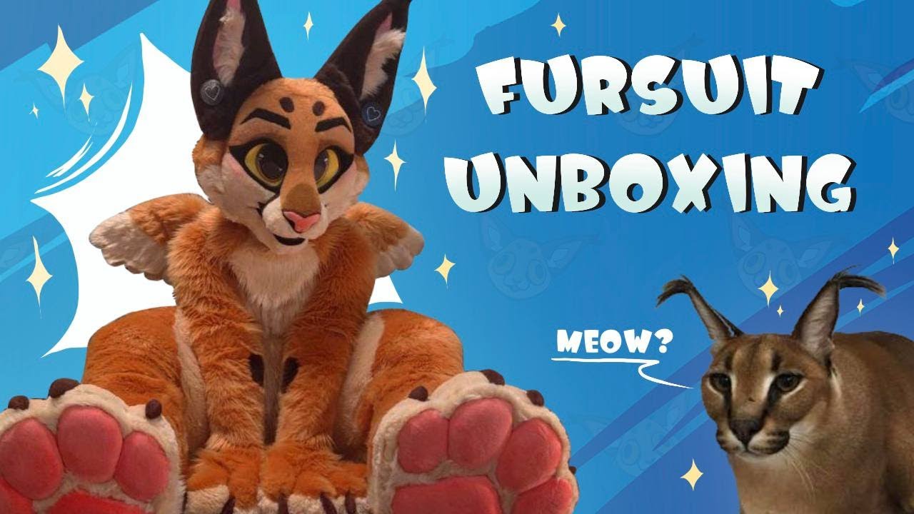 Fursuit Unboxing &ndash; Darcy the Caracal