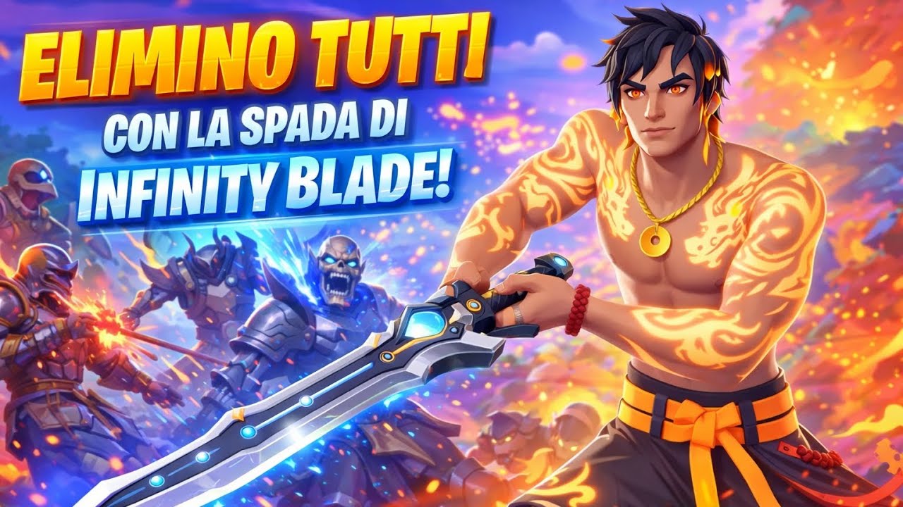 🔥 ELIMINO TUTTI con la INFINITY BLADE! (OP)