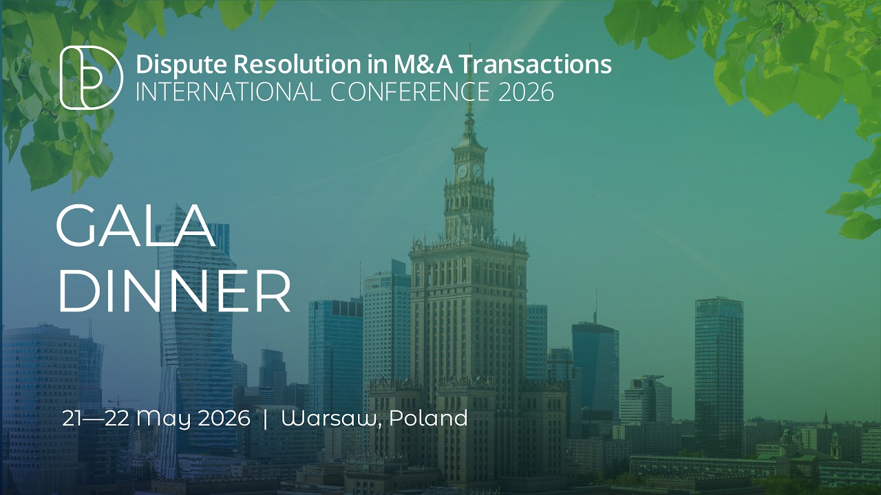 Dispute Resolution in M&A Transactions 2026 | Gala Dinner Highlights