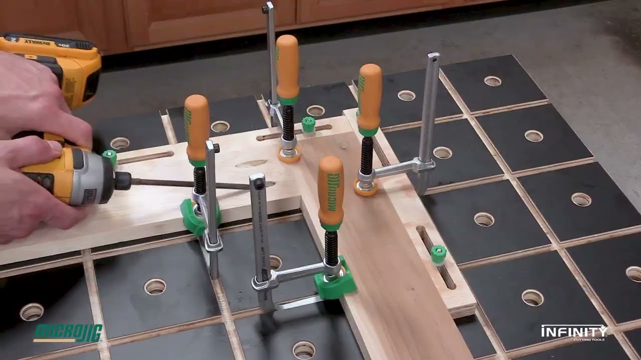Dovetail & Doghole Worktop System by Infinity Cutting Tools (Powered by Microjig&rsquo;s MatchFit System)