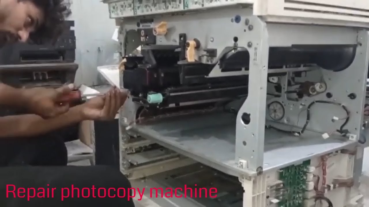 Repair photocopy machine .how to repair photo copy machine .copier machine .photo copy machine