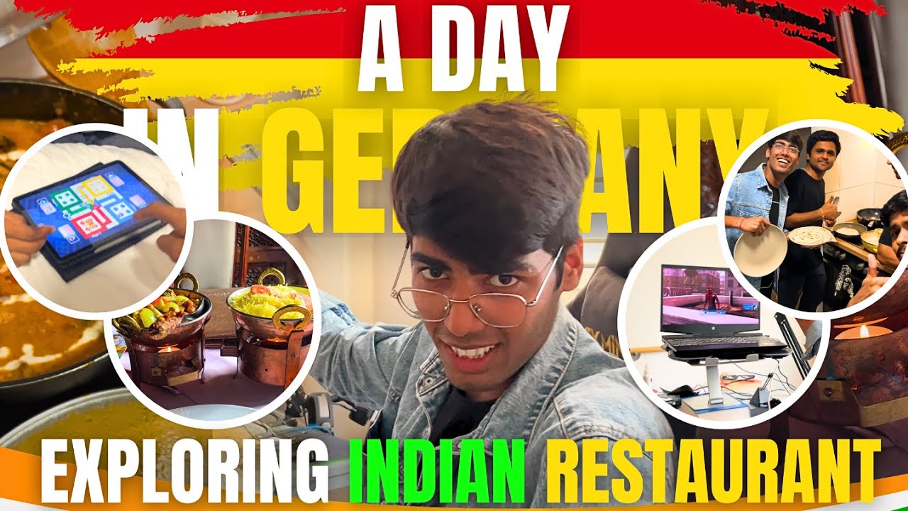🔥Life in Germany 🇩🇪 | Indian House Dinner + First Time at Indian Restaurant 🍛🍽️ | MoshVlogs