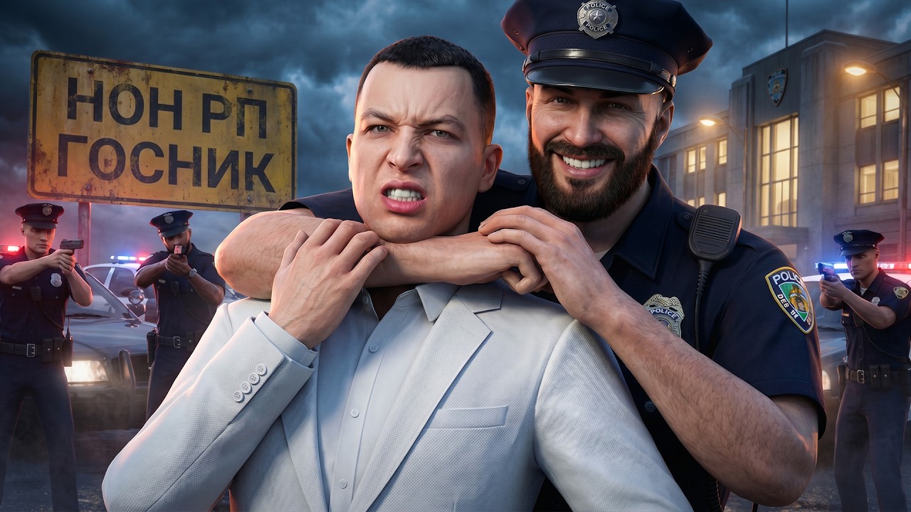 НОН РП ГОСНИК ХОТЕЛ ПОСАДИТЬ МЕДИЙКУ, но ВСЕ ПОШЛО НЕ ПО ПЛАНУ в ГТА5 РП!
