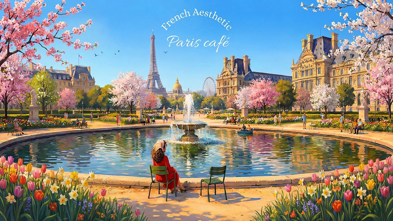 𝐏𝐀𝐑𝐈𝐒 𝐂𝐀𝐅𝐄́ 🧁 French Instrumental Music — Coffee Playlist | Guitar, Piano & Accordion