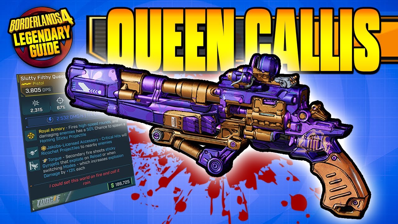 Queen Callis Legendary Drop Guide | Borderlands 4