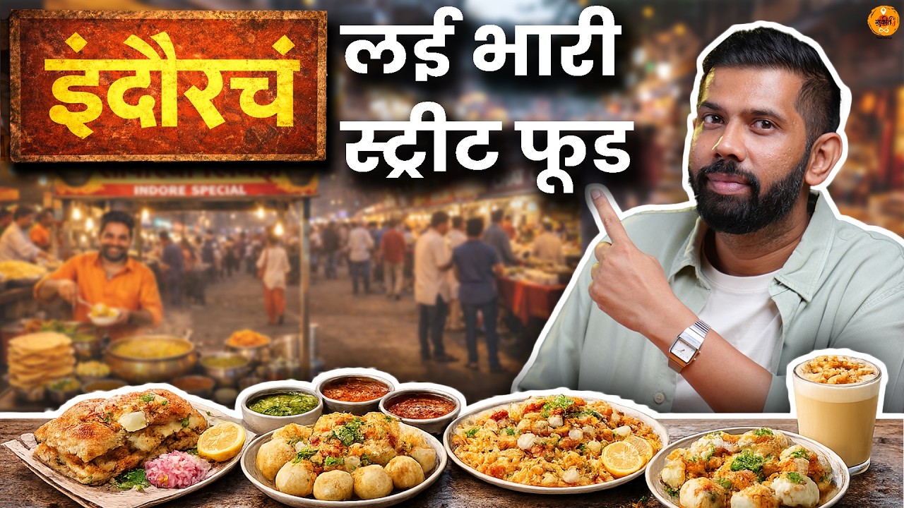 Night Street Food | Indore | Food Review | Chappan Dukan Indore | Bharat Food Tour | Sukirtg