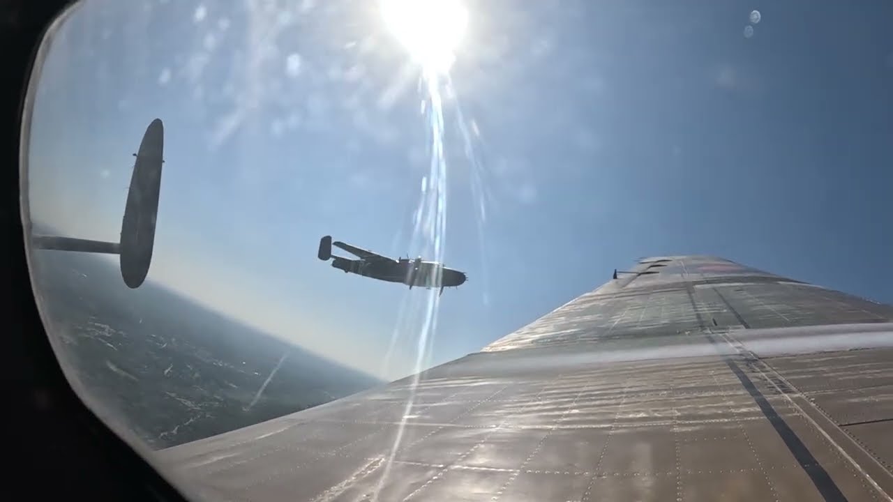 Avro Lancaster VRA Hamilton Flight