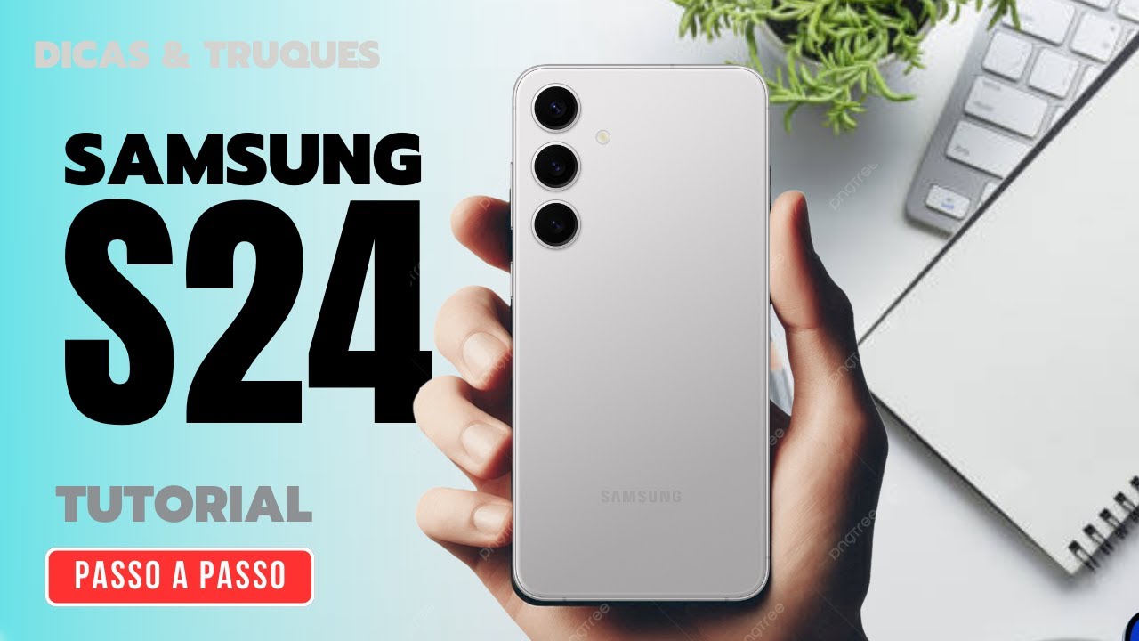 Como colocar ou remover a barra de ferramentas no Samsung Galaxy S24